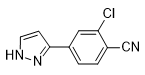 2-氯-4-(1H-吡唑-3-基)苯甲腈