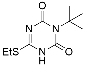 3-叔丁基-6-(乙硫基)-1,3,5-三嗪-2,4(1H,3H)-二酮